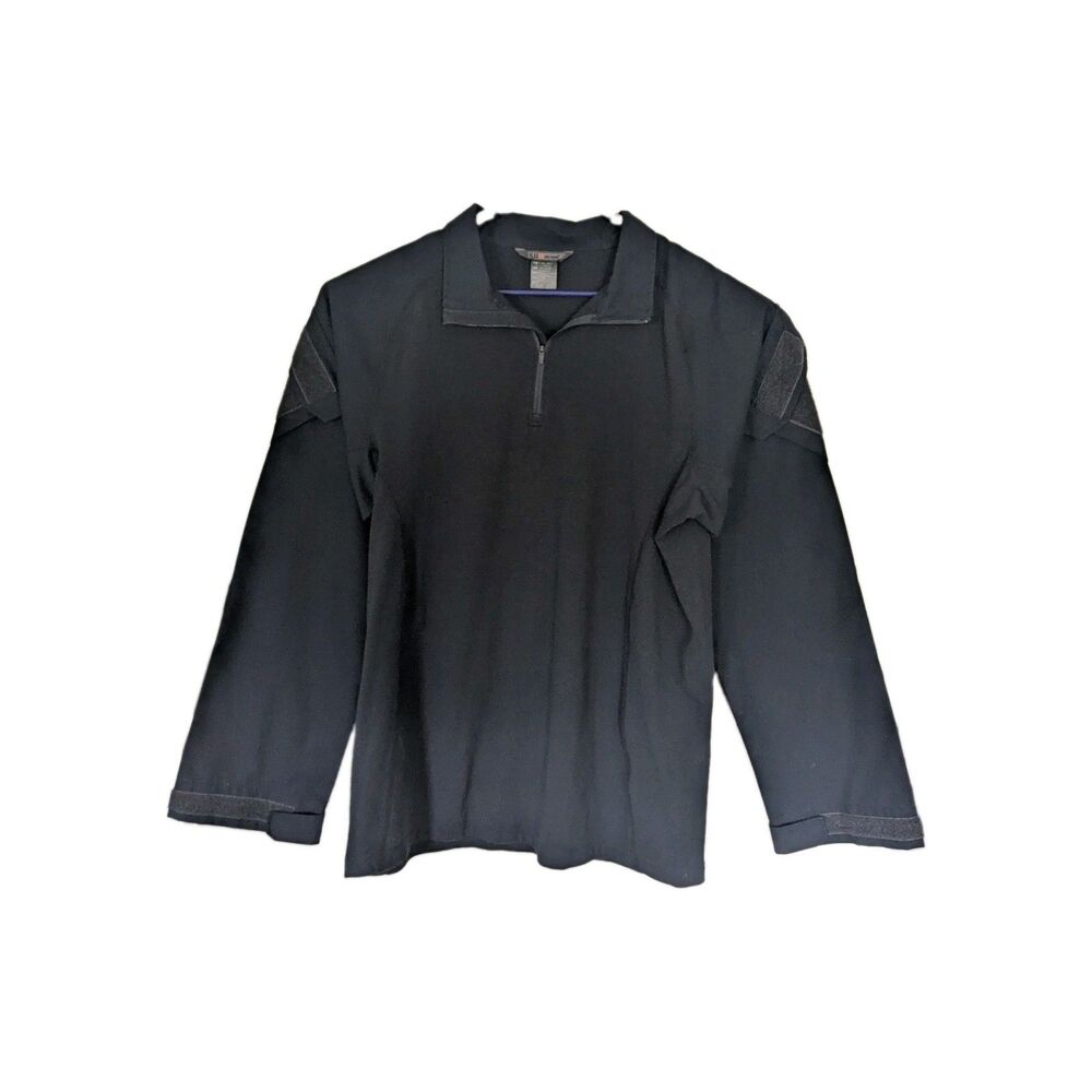 5.11 Tactical Mens XL Black 1/4 Zip Pullover Fleece Military Police Tactical